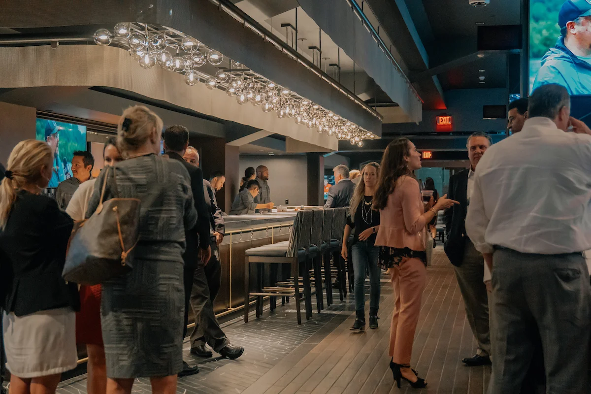 Private event space at Toyota Center